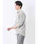 TechLinen プルオーバー 7分袖シャツ