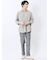 TechLinen プルオーバー 7分袖シャツ