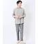 TechLinen プルオーバー 7分袖シャツ