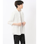 TechLinen スタンドカラー 7分袖シャツ