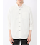 TechLinen スタンドカラー 7分袖シャツ