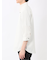 TechLinen スタンドカラー 7分袖シャツ