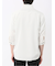 TechLinen スタンドカラー 7分袖シャツ