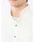 TechLinen スタンドカラー 7分袖シャツ