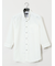 TechLinen スタンドカラー 7分袖シャツ