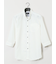 TechLinen スタンドカラー 7分袖シャツ