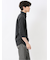 TechLinen スタンドカラー 7分袖シャツ