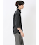 TechLinen スタンドカラー 7分袖シャツ
