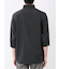 TechLinen スタンドカラー 7分袖シャツ