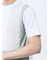 異素材切替 クルーネック半袖Tシャツ