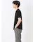 ふくれアーガイル Vネック半袖Tシャツ