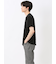 ふくれアーガイル Vネック半袖Tシャツ