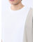 ポンチ配色 クルーネック半袖Tシャツ