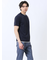 ポンチ配色 クルーネック半袖Tシャツ