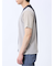 ポンチ配色 クルーネック半袖Tシャツ