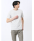 メッシュ かすれプリント クルーネック半袖Tシャツ