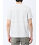 メッシュ かすれプリント クルーネック半袖Tシャツ