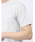 メッシュ かすれプリント クルーネック半袖Tシャツ