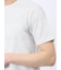 メッシュ かすれプリント クルーネック半袖Tシャツ