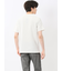 ピンタックボーダー クルーネック半袖Tシャツ