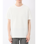ピンタックボーダー クルーネック半袖Tシャツ
