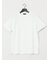 ピンタックボーダー クルーネック半袖Tシャツ