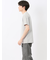 ピンタックボーダー クルーネック半袖Tシャツ