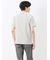 ピンタックボーダー クルーネック半袖Tシャツ