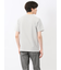 ピンタックボーダー クルーネック半袖Tシャツ