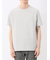 ピンタックボーダー クルーネック半袖Tシャツ