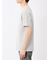 ピンタックボーダー クルーネック半袖Tシャツ