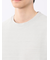 ピンタックボーダー クルーネック半袖Tシャツ