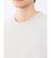 ピンタックボーダー クルーネック半袖Tシャツ