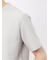 ピンタックボーダー クルーネック半袖Tシャツ