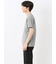 ピンタックボーダー クルーネック半袖Tシャツ