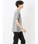 ピンタックボーダー クルーネック半袖Tシャツ