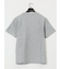 ピンタックボーダー クルーネック半袖Tシャツ