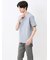 ピンタックボーダー クルーネック半袖Tシャツ