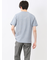 ピンタックボーダー クルーネック半袖Tシャツ