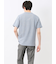ピンタックボーダー クルーネック半袖Tシャツ