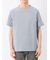 ピンタックボーダー クルーネック半袖Tシャツ