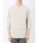 TechLinen バンドカラー 7分袖シャツ