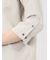 TechLinen バンドカラー 7分袖シャツ