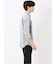 TechLinen バンドカラー 7分袖シャツ
