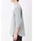 TechLinen バンドカラー 7分袖シャツ
