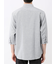 TechLinen バンドカラー 7分袖シャツ