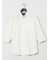TechLinen ボタンダウン 7分袖シャツ