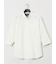TechLinen ボタンダウン 7分袖シャツ