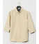 TechLinen ボタンダウン 7分袖シャツ