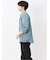TechLinen ボタンダウン 7分袖シャツ